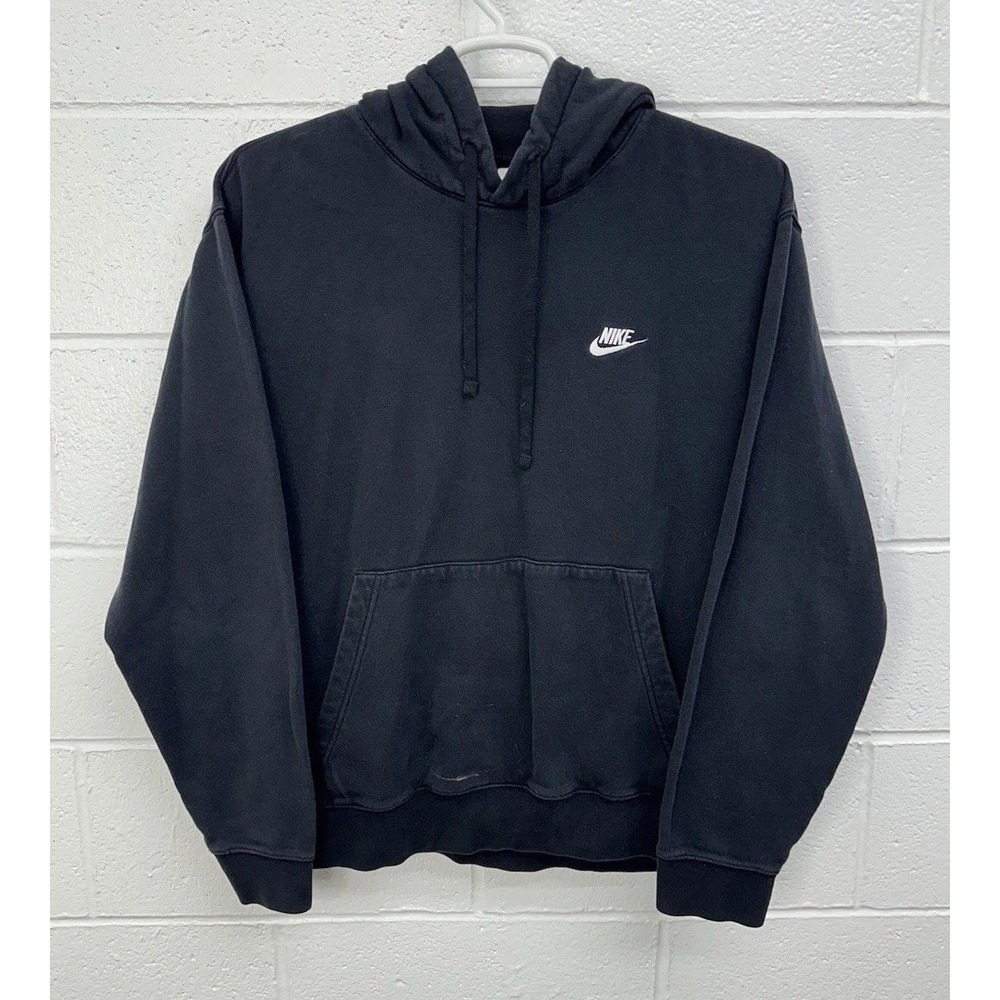 Nike Sportswear Club Fleece Pullover Black Hoodie / Men's Size XL